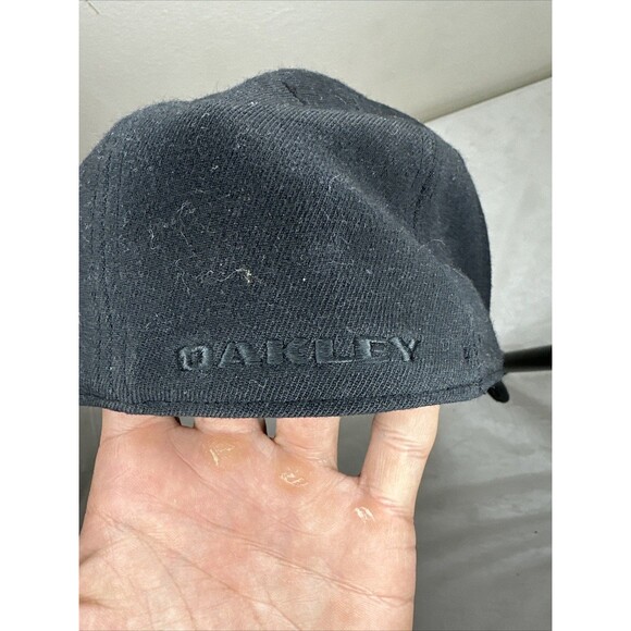OAKLEY Performance Fit Camo Ellipse Logo Stretch Fit Golf Hat Cap S/M - Picture 4 of 6